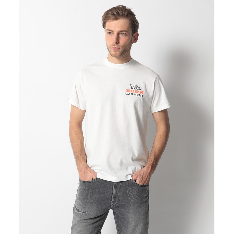 Rise Tee | MEN|WHITE|CHARCOAL|44(S)|46(M)|48(L)|50(XL)