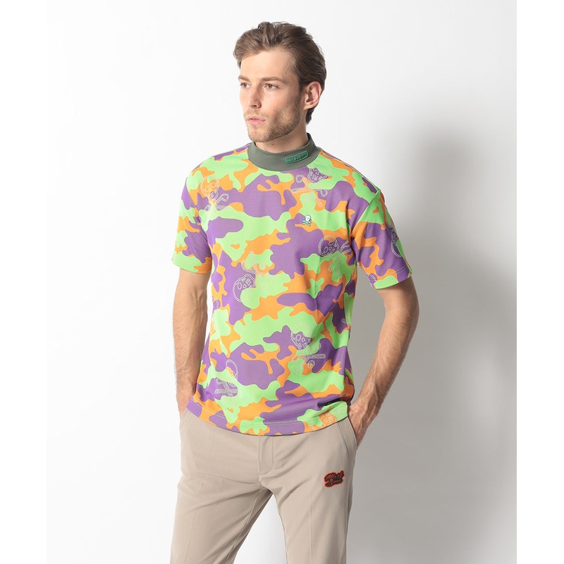 Affection Mock Neck Top | MEN|ORANGE|BLUE|44(S)|46(M)|48(L)|50(XL)