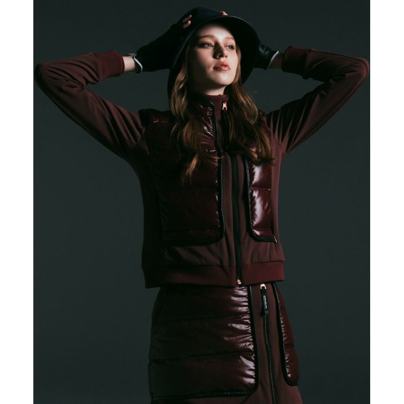 CD9-HDJK | WOMEN|BURGUNDY|BLACK|WHITE|36(S)|38(M)|40(L)