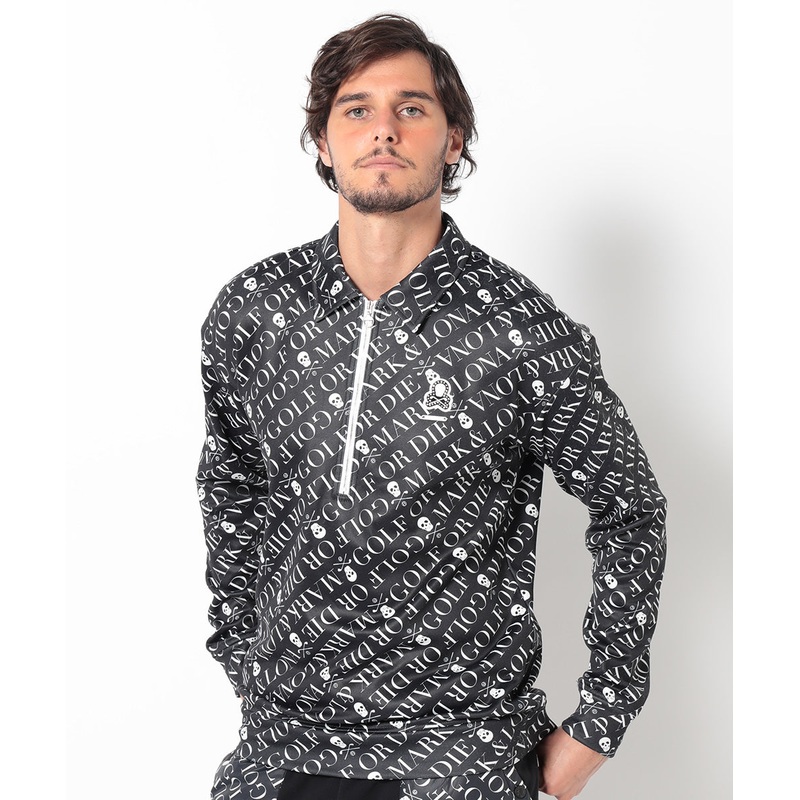 Lexington Fleece Polo | MEN|WHITE|BLACK|44(S)|46(M)|48(L)|50(XL)