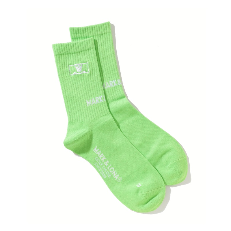 Pave Socks | MEN|WHITE|BLACK|LIME|PINK|BLUE|25-27cm