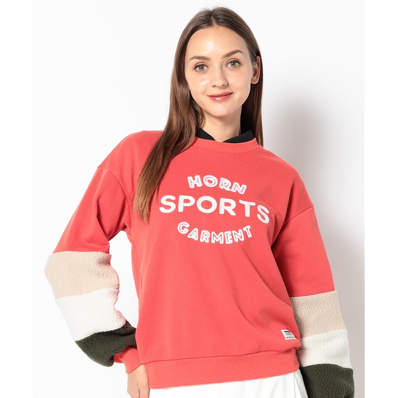 Astoria Crew Sweat | WOMEN|RED|WHITE|NAVY|36(S)|38(M)|40(L)