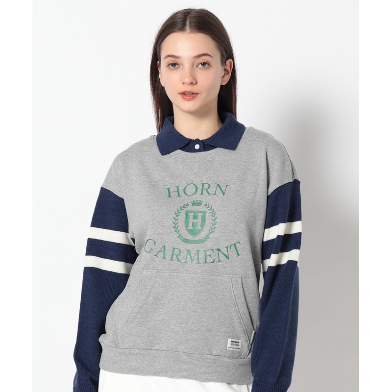 Brooks Fakie Sweat | WOMEN|H.GREY|GREEN|36(S)|38(M)|40(L)