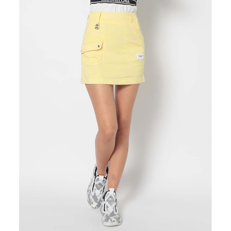 Gauge Garment Dye Skirt | WOMEN