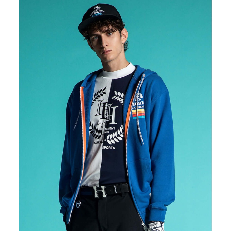 Horizon Hoodie | MEN|BLUE|WHITE|PINK|GREY|NAVY|46(M)|48(L)|50(XL)