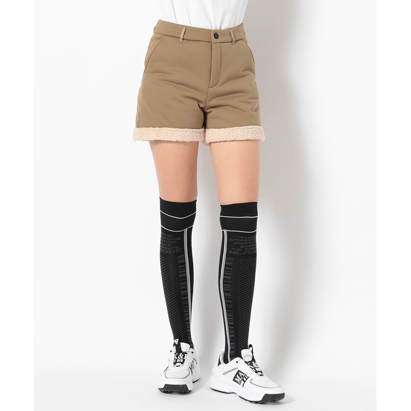 LWV Boa Fleece Shorts | WOMEN|BEIGE|BLACK|34(XS)|36(S)|38(M)