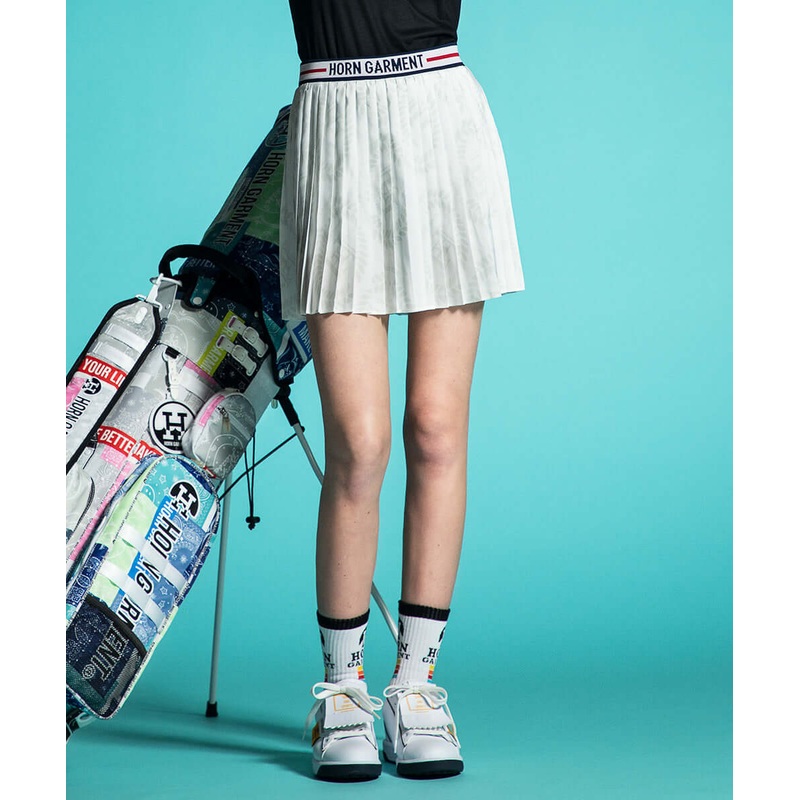 Mordrake Pleats Skirt | WOMEN|WHITE|BLACK|NAVY|36(S)|38(M)|40(L)