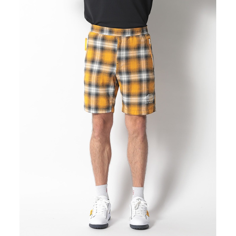 Never Flanel Shorts | MEN|GREEN|YELLOW|BLUE|44(S)|46(M)|48(L)|50(XL)