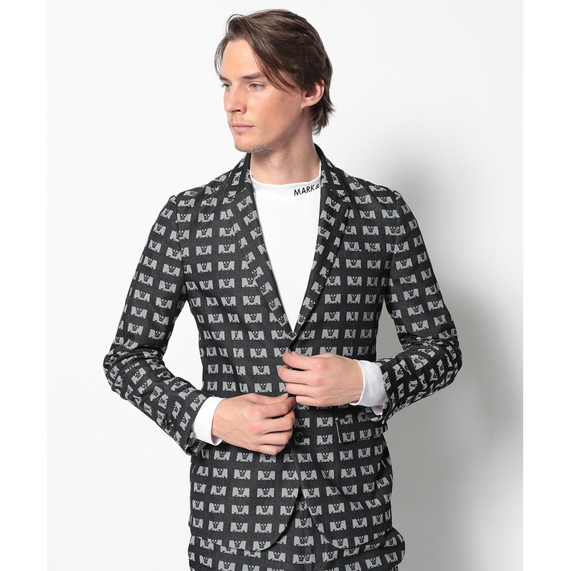 Pave Wooly tech Blazer | MEN|GREY|BLACK|44(S)|46(M)|48(L)|50(XL)
