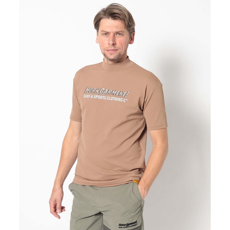 The Day Mock Neck Tee | MEN|MOCHA|BLACK|WHITE|46(M)|48(L)|50(XL)