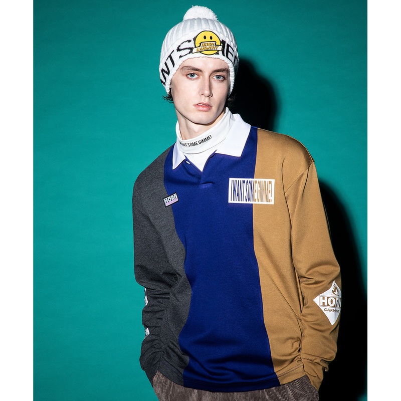 Triplane Long Sleeve Polo | MEN