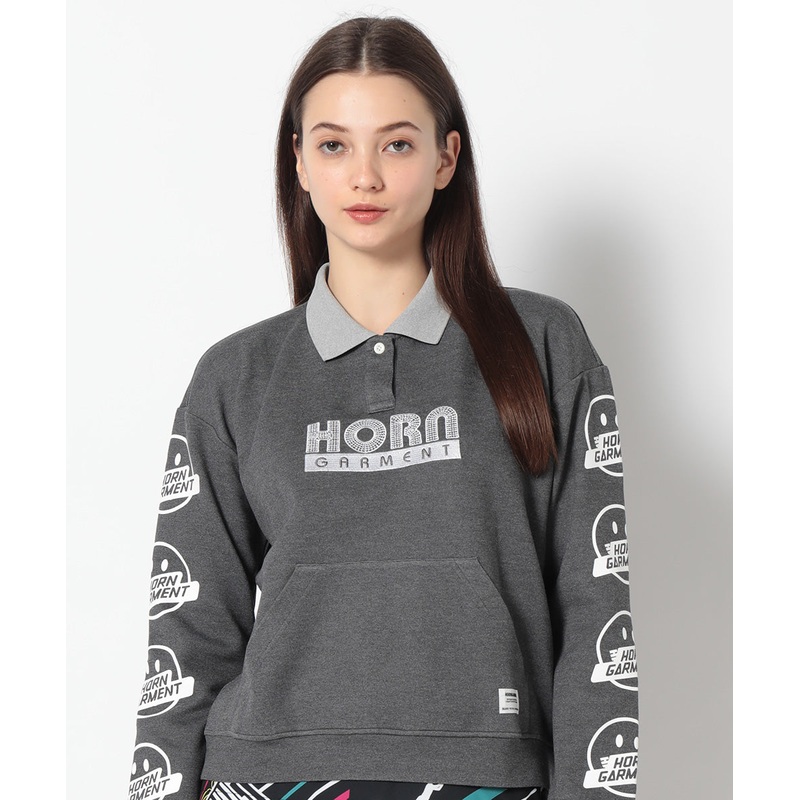 Wheelie Long Sleeve Polo | WOMEN