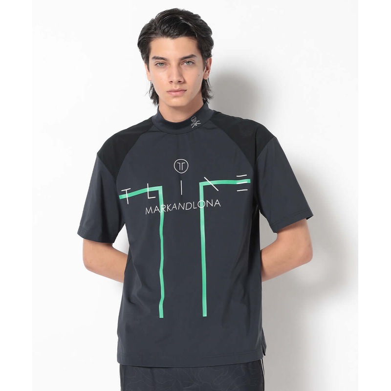 DTM Mock Tee | MEN|BLACK|WHITE|42(XS)|44(S)|46(M)|48(L)|50(XL)