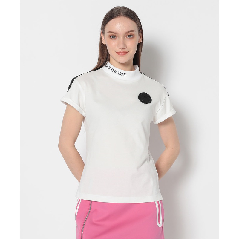Eve Mock Tee | WOMEN|WHITE|BLACK|SAX|36(S)|38(M)|40(L)
