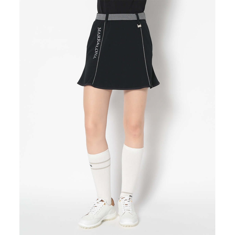 Luminous Flare Skirt | WOMEN|BLACK|YELLOW|WHITE|36(S)|38(M)|40(L)