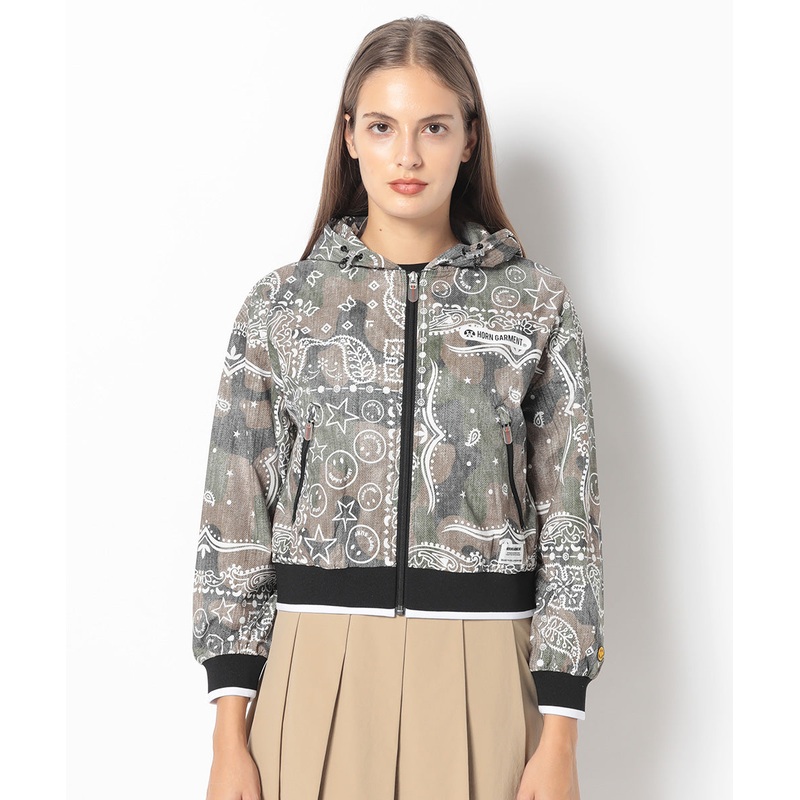 Prosper Zip Hoodie | WOMEN|CAMO|DENIM|36(S)|38(M)|40(L)