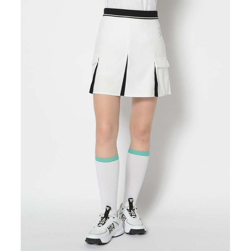SCP Pleats Skirt | WOMEN|WHITE|BLACK|34(XS)|36(S)|38(M)
