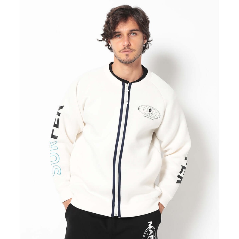 SEAGREEN Sponge Zip Crew | MEN