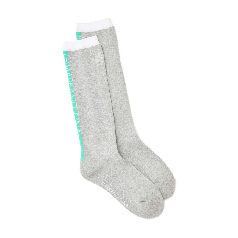 TLL Long Socks | WOMEN|GREY|WHITE|BLACK|23-25cm