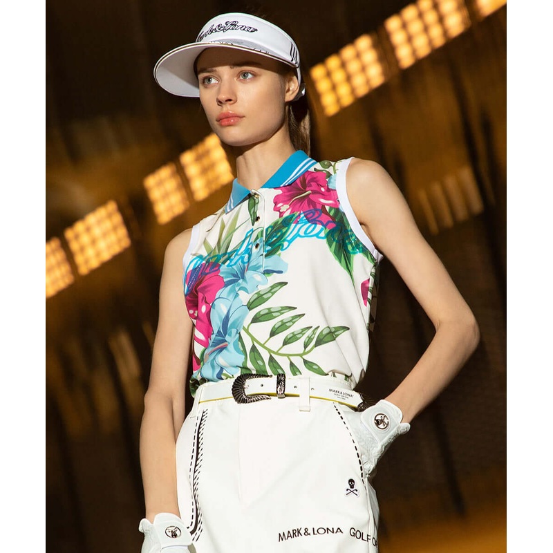 Vibrant Sleeveless Polo | WOMEN