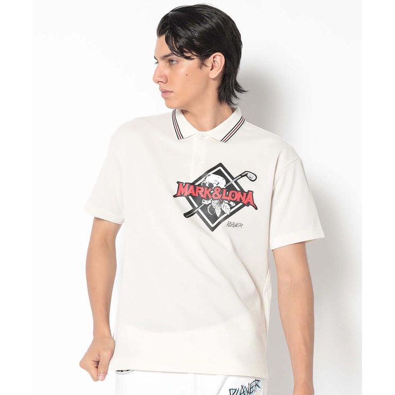 Vince Skull Iron Polo | MEN|OFF.WHITE|BLACK|44(S)|46(M)|48(L)|50(XL)