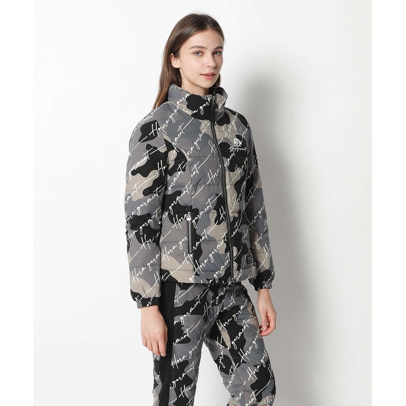 Alto Camouflage Down Jacket | WOMEN
