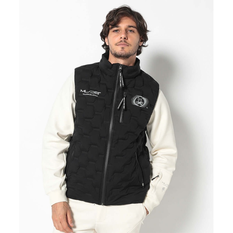 DST Function Down Vest | MEN|BLACK|GREY|44(S)|46(M)|48(L)|50(XL)
