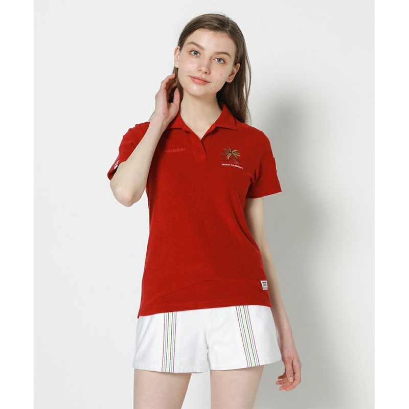 Montrose Polo | WOMEN|RED|WHITE|CHARCOAL|36(S)|38(M)|40(L)