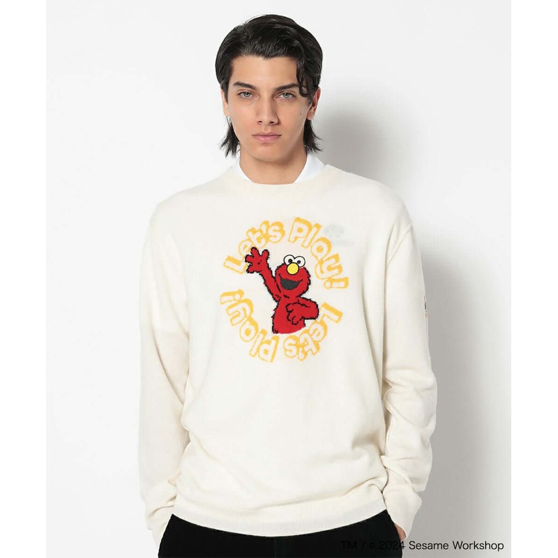 Sesame Street Playhouse Cashmere Sweater | MEN