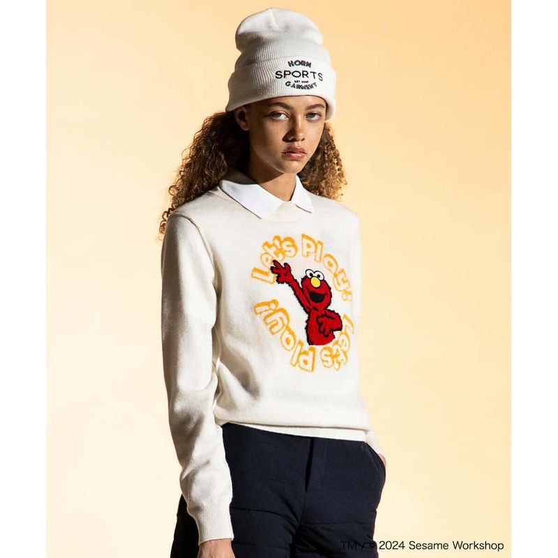 Sesame Street Playhouse Cashmere Sweater | WOMEN