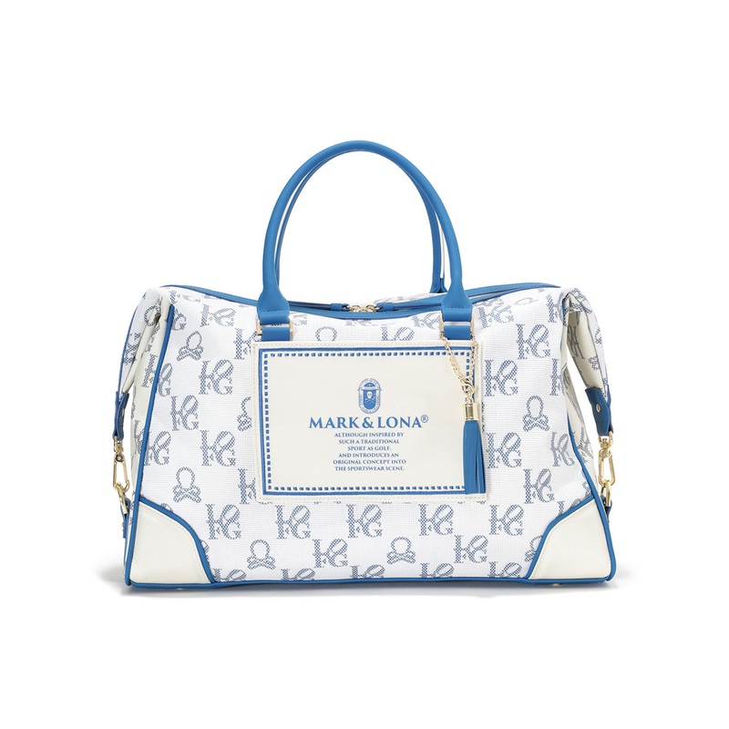 Ever Monogram Mesh Boston Bag|BLUE|BLACK|BROWN|FREE