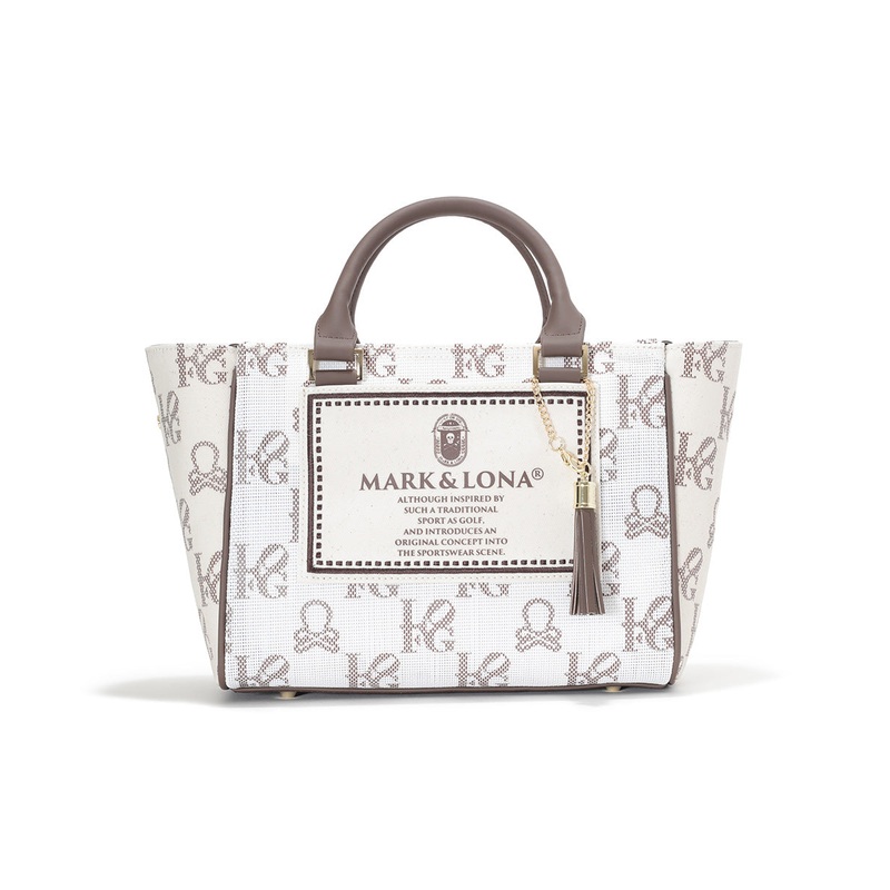 Ever Monogram Mesh Cart Bag|BROWN|BLUE|BLACK|FREE