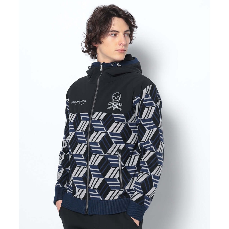 GeoLine Hybrid Hoodie Jacket | MEN