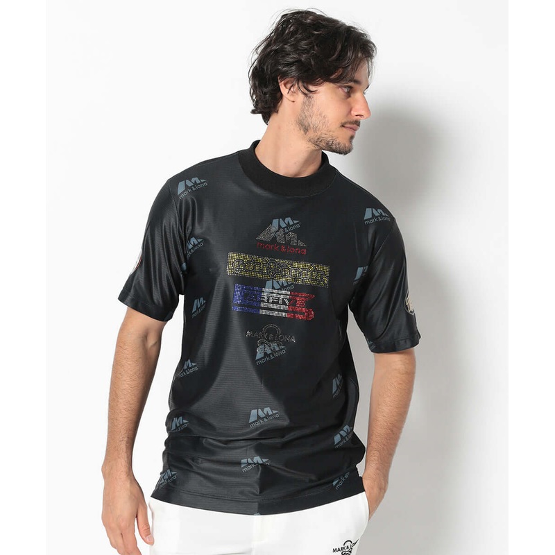 Nitro Mock Neck Tee | MEN|BLACK|WHITE|44(S)|46(M)|48(L)|50(XL)|52(XXL)