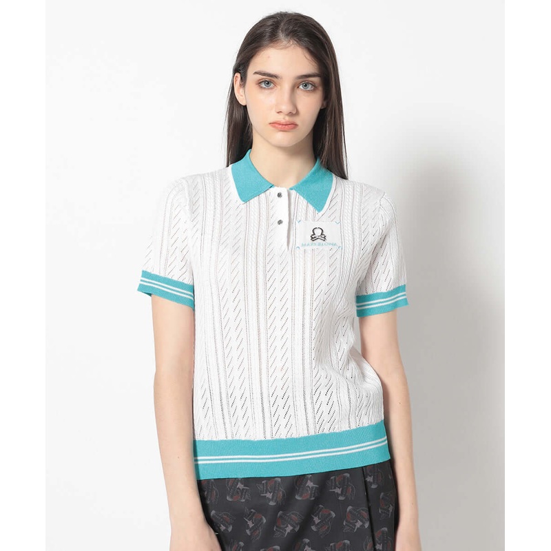 Stefani Lam Polo | WOMEN|WHITE|BLACK|YELLOW|36(S)|38(M)|40(L)