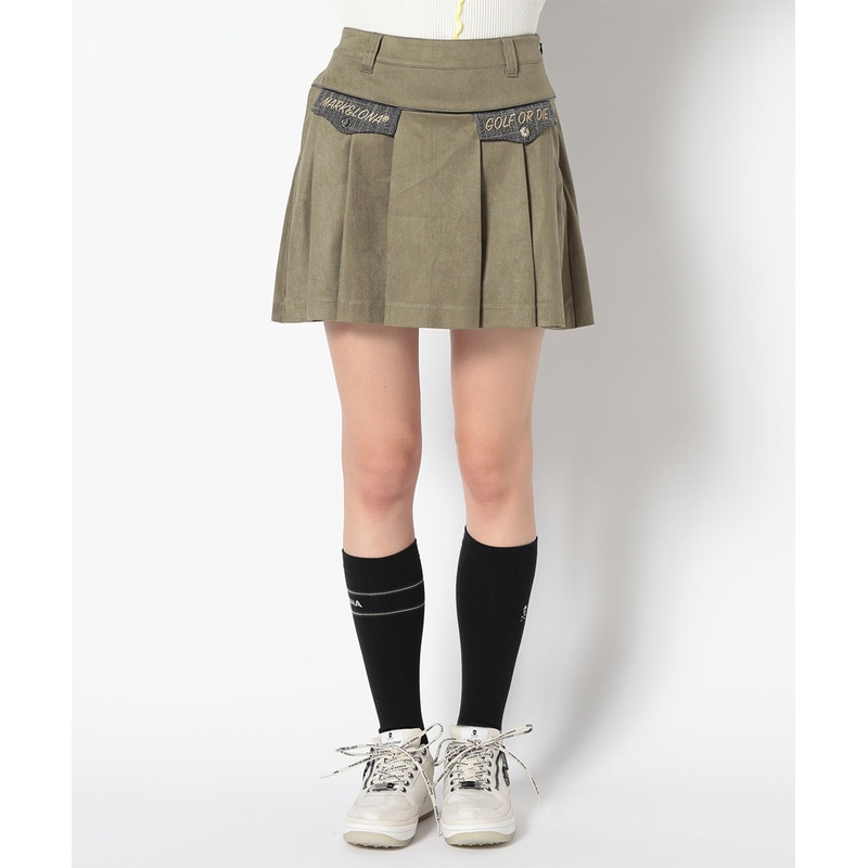 Taggart Sude Skirt | WOMEN|KHAKI|BLACK|LT.BLUE|36(S)|38(M)|40(L)