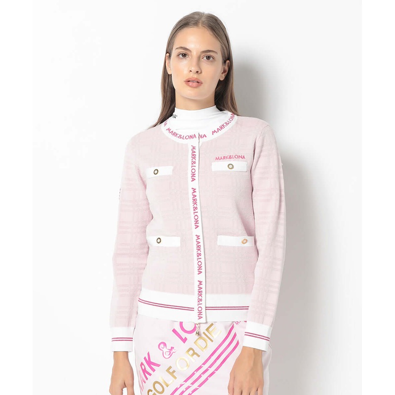 Troca Zip-Up knit Cardigan | WOMEN
