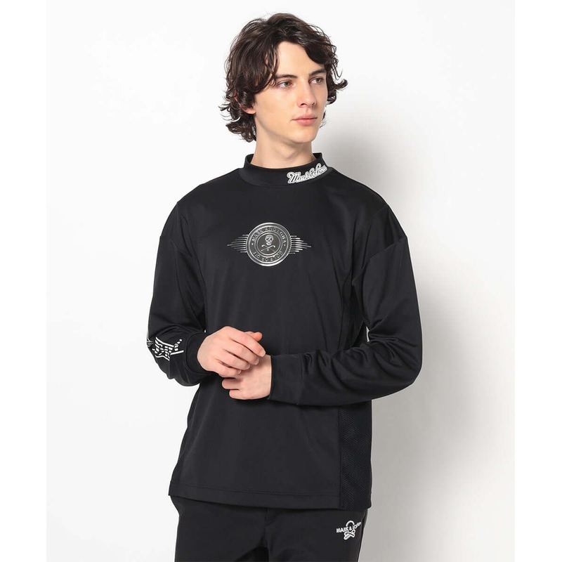 Viper Mock Neck Long Sleeve Top | MEN