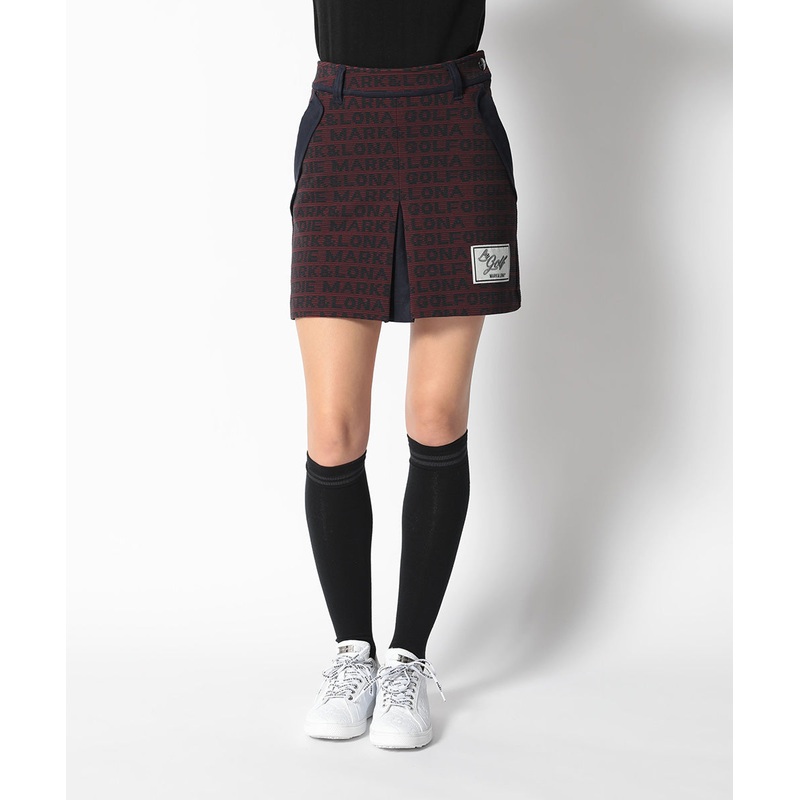 Este Uneven Jaquard Skirt | WOMEN