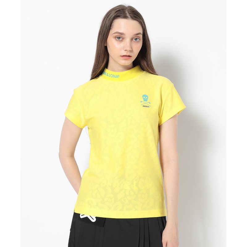 Gene Leopard Mock Neck | WOMEN