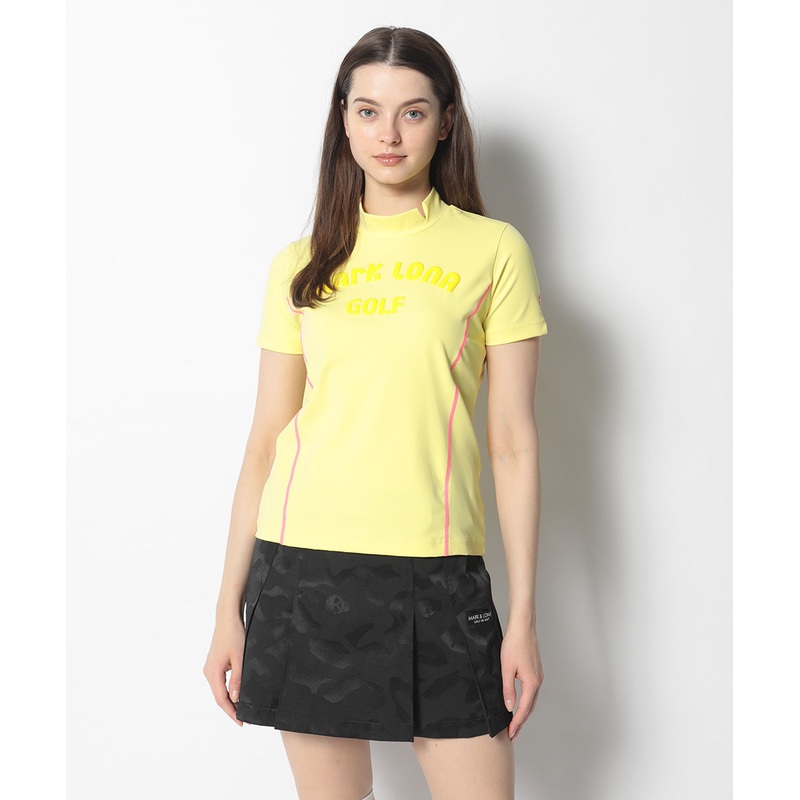Lunar Syn Mock Neck | WOMEN|WHITE|BLACK|YELLOW|SAX|36(S)|38(M)|40(L)