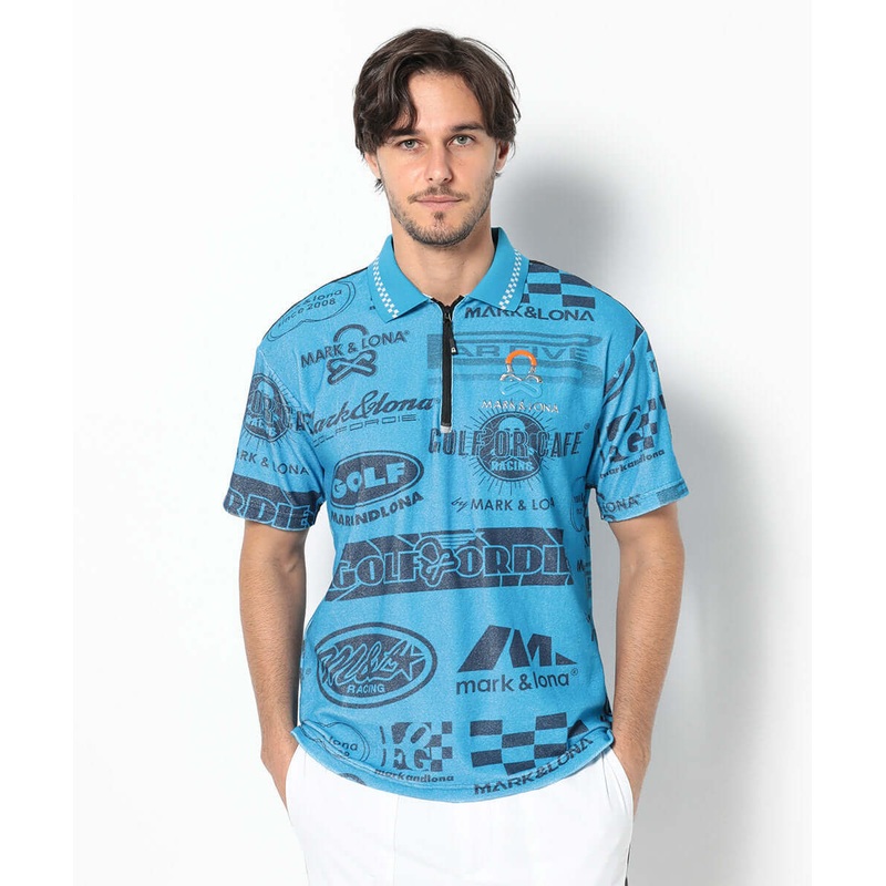 Mirage Pile Polo | MEN|BLUE|WHITE|YELLOW|44(S)|46(M)|48(L)|50(XL)