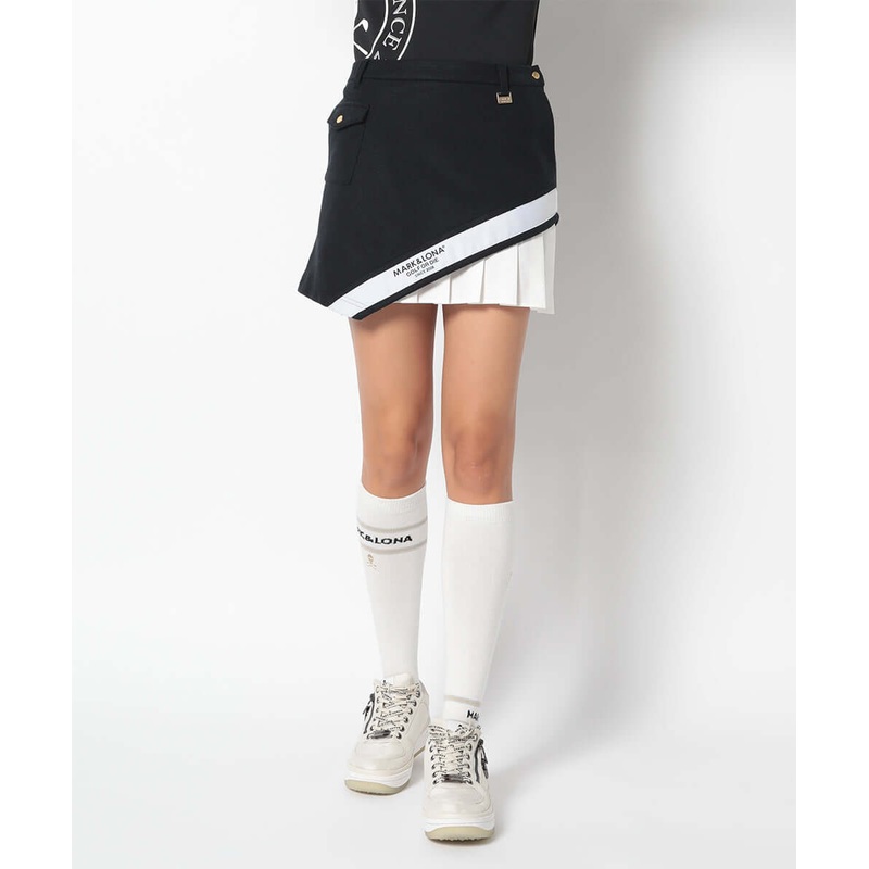 NIella Pleated Trapeze Skirt | WOMEN