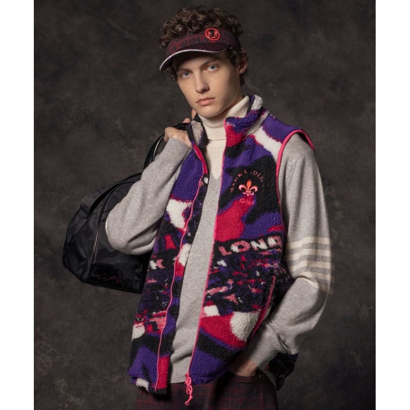 Prestige Jaquard Fleece Vest | MEN