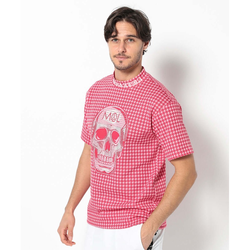 Vanitas Sparkle Mock Neck Tee | MEN