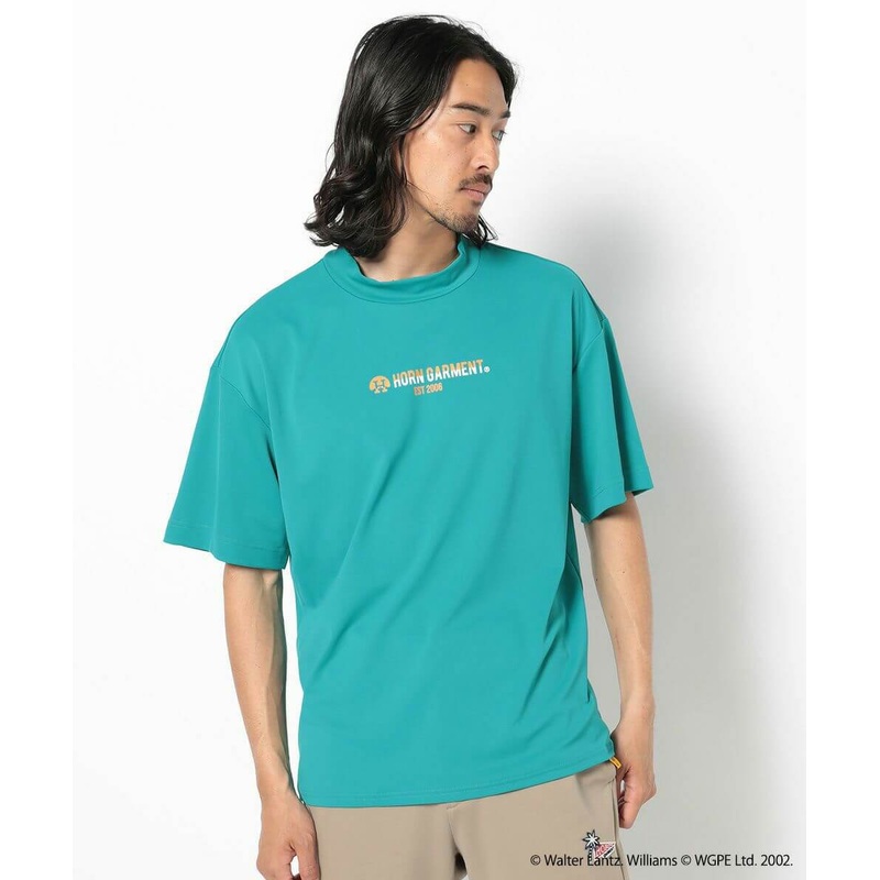 Woody Mock Neck Tee | MEN|GREEN|WHITE|NAVY|46(M)|48(L)|50(XL)