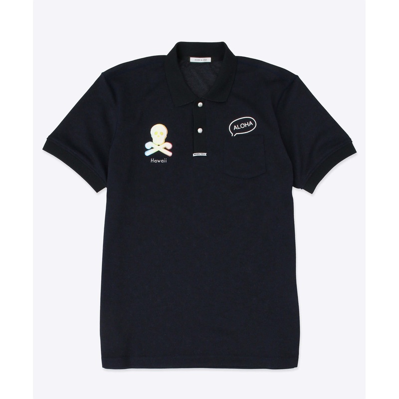 Akahai polo | MEN|NAVY|GREY|PINK|WHITE|YELLOW|46(M)|48(L)|50(XL)|52(XXL)