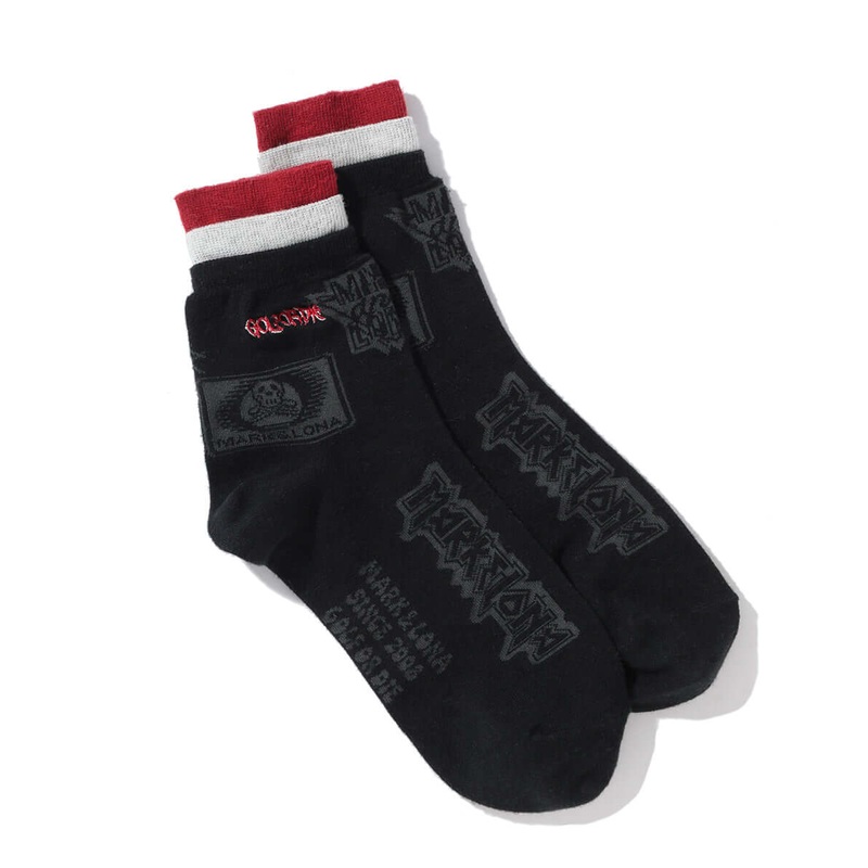 Axl Short Crew Socks | MEN|BLACK|WHITE|BLUE|25-27cm