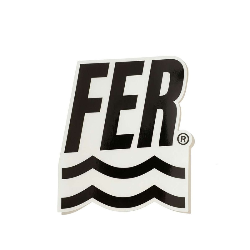FER Logo Sticker|WHITE|ONE