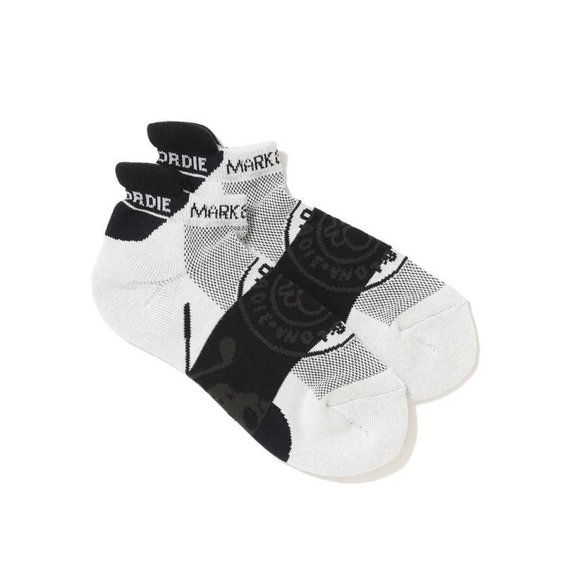 Mirror Skull Ankle Socks | WOMEN